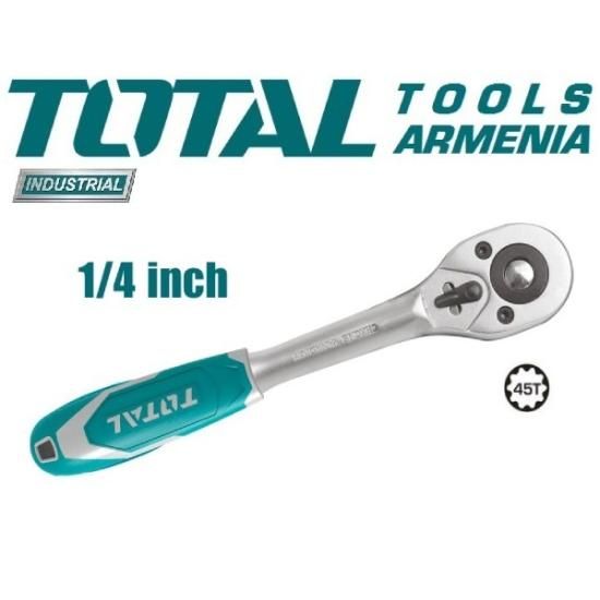 Ճռիկ (ռետչե կլյուչ) 1/4"-158մմ THT106146