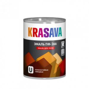 Krasava Էմալ Հատակի Համար ПФ-266 դեղին- շագանակագույն 2,7կգ