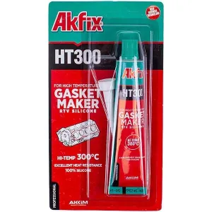 AKFIX HT300 Հրակայուն Սիլիկոն Կարմիր 50մլ