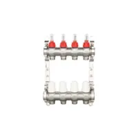 КОЛЛЕКТОР ИЗ НЕРЖАВЕЮЩЕЙ СТАЛИ ASG 1"*3/4" 2 местный