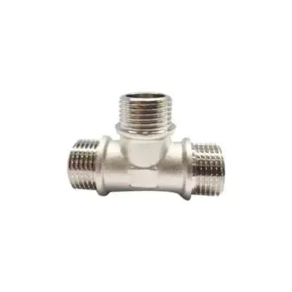 ТРОЙНИК H\H\H НИКЕЛИРОВАННЫЙ ASG 1/2" MMM