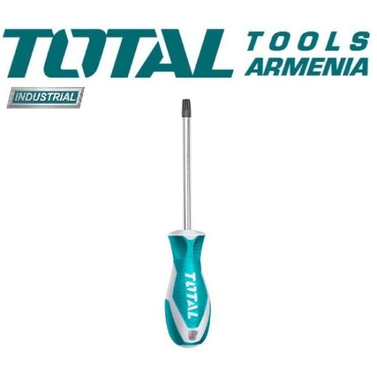 Total Отвертка со звездочкой T10x100мм THT2346