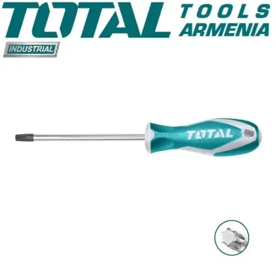 Total Отвертка со звездочкой T10x100мм THT2346