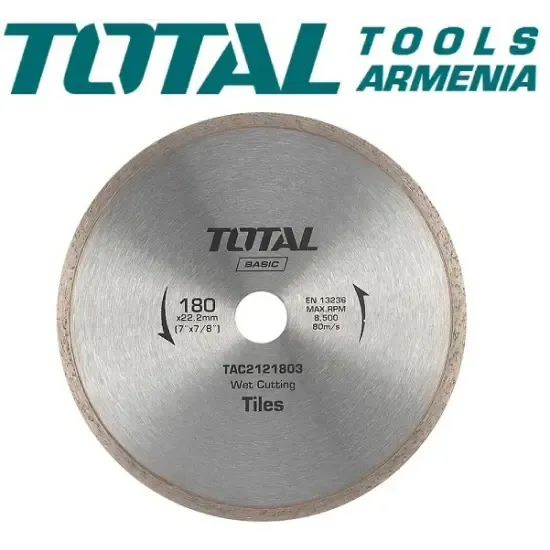 Алмазный диск по плитке 180 х 22.2 мм TAC2121803