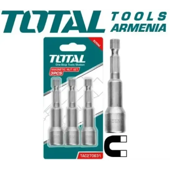 Մագնիսական գայկաների հավաքածու 12մմ TAC271231