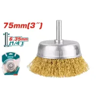 Մետաղական խոզանակ բաժակով 75մմ TAC33031