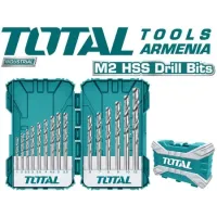 HSS M2 գայլիկոնների հավաքածու 15հատ TACSDL51502