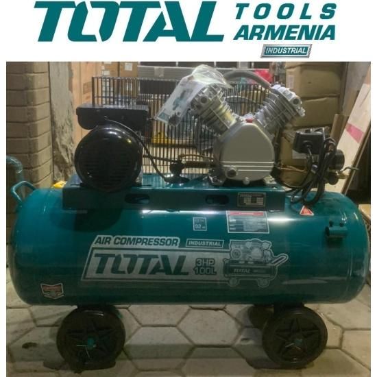 Օդայուղային գոտային կոմպրեսոր 100լ/2.2կՎտ TC2301006