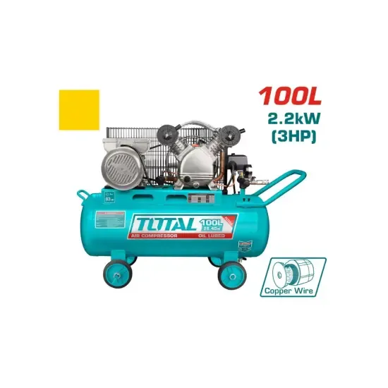 Օդայուղային գոտային կոմպրեսոր 100լ/2.2կՎտ TC2301006