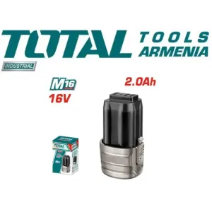 Մարտկոց Լիթիում-Իոնային 16Վ 2Ա*ժ TFBLI1620