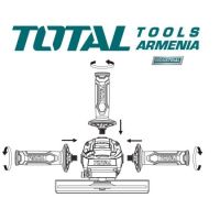 Անկյունային Հղկող Մեքենա Բալգարկա /2600Վտ/230մմ TG1262306