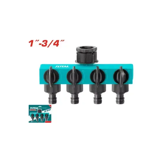 Пластиковый шланговый соединитель 1"-3/4" THHC604101