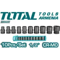 Набор ударных головок из 10шт 1/2дюйма THISTD12101