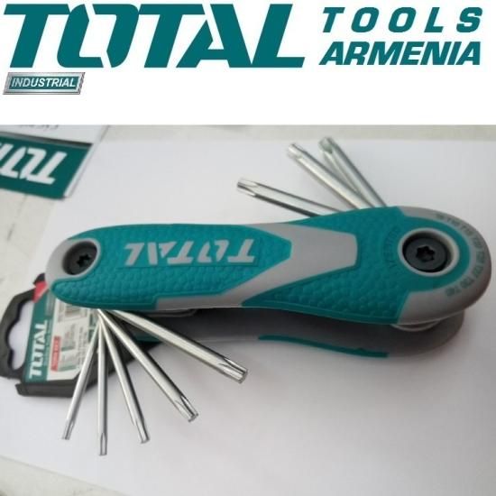 Набор TORX ключей складной 8шт THT1061846