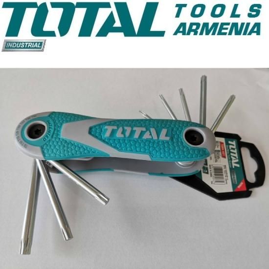 TORX բանալիների ծալովի հավաքածու 8հատ THT1061846