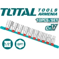 Ճռիկի գլխիկների հավաքածու 1/2 գլխիկներ 10-24մմ THT121101