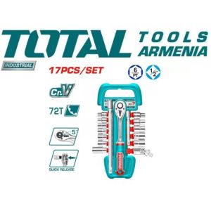 Набор торцевых головок 17 штук THT121171