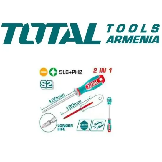 Պտուտակահանների հավաքածու 2-ը 1-ում THT250266