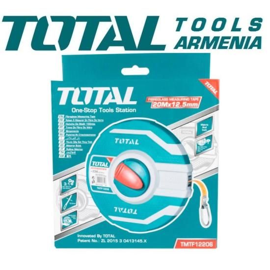 Չափիչ ժապավեն (ռուլետկա, մետր) 20մ TMTF12206