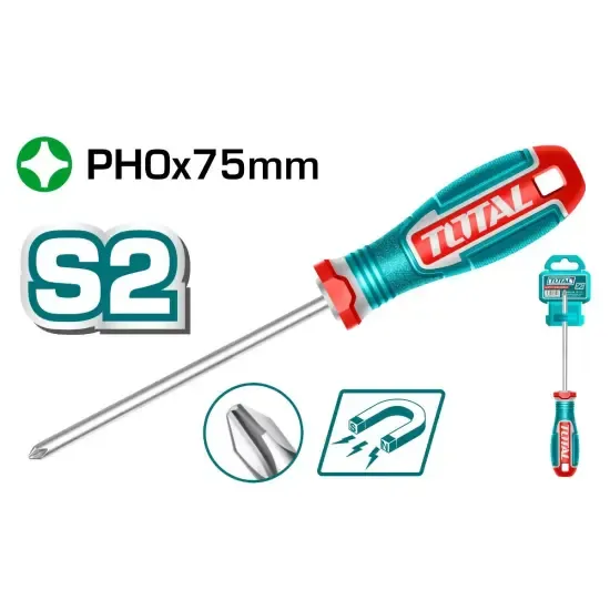 Պտուտակահան խաչաձև PH0x75մմ TSDPH0075