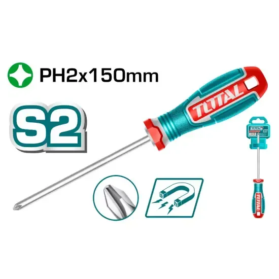 Պտուտակահան խաչաձև PH2x150մմ TSDPH2150