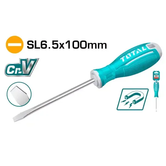 Տափակ պտուտակահան SL6.5x100մմ TSDRSSL6100