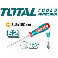 Պտուտակահան հարթ (տափակ) SL 8x150մմ TSDSL8150
