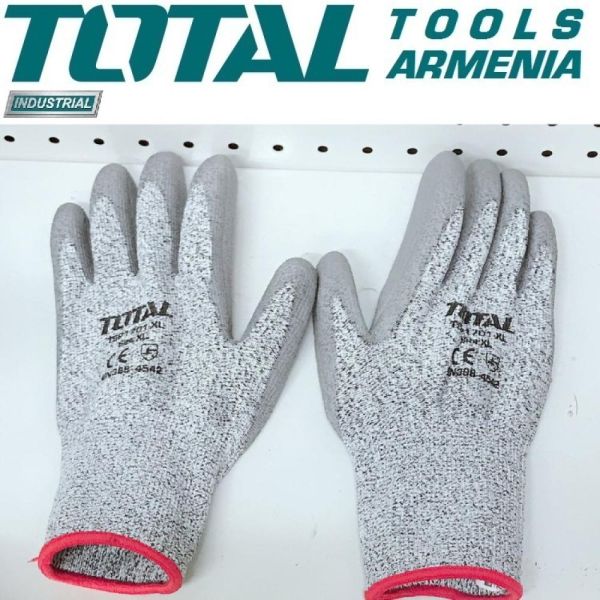 Перчатки для защиты от порезов XL TSP1701-XL